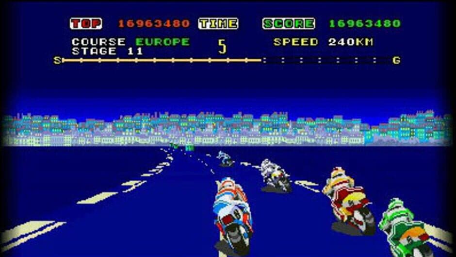 3D Super Hang-On screenshot 1