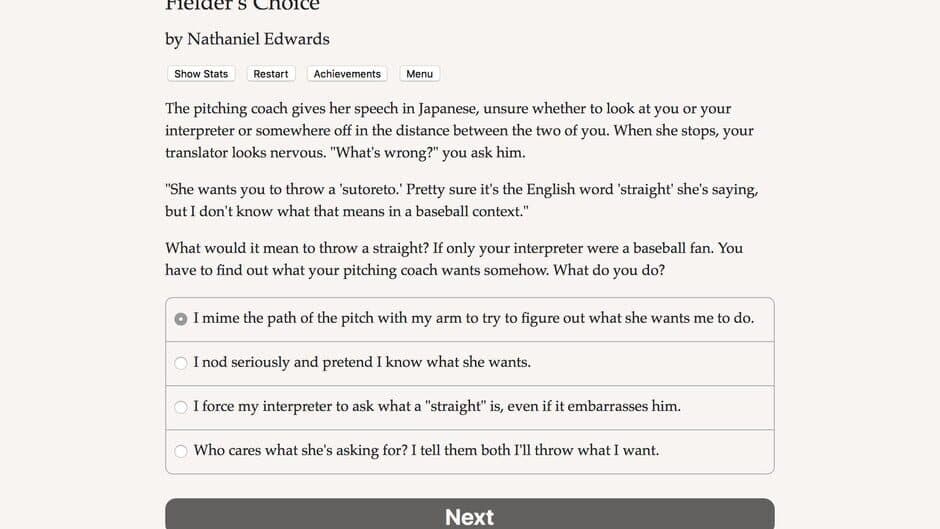 The Fielder's Choice screenshot 3