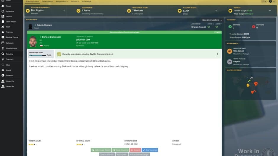 Football Manager 2018: Limited Edition screenshot 4