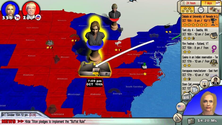 The Race for the White House 2016 screenshot 3