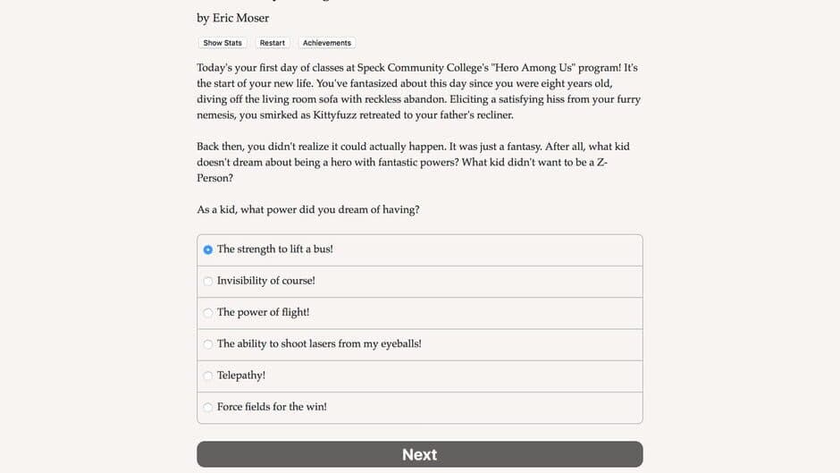 Community College Hero: Trial by Fire screenshot 4