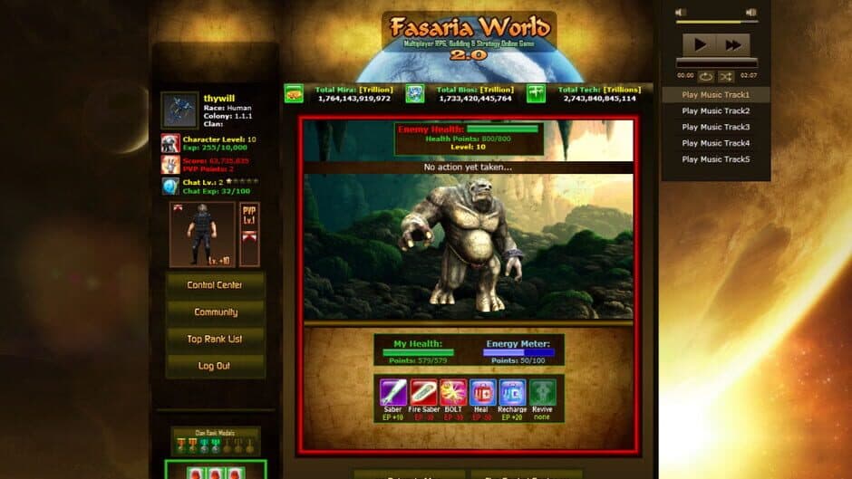 Fasaria World Online screenshot 5