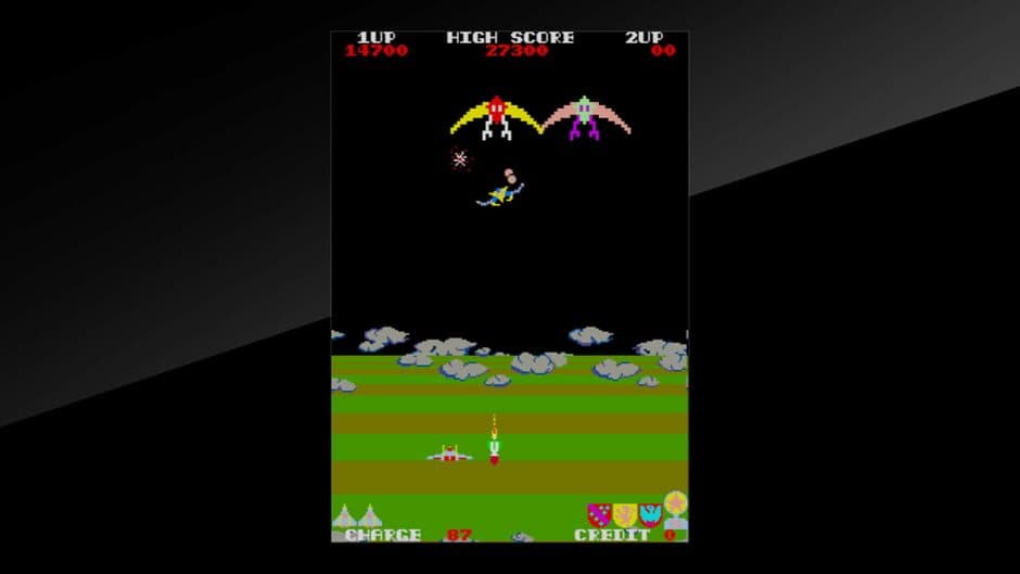 Arcade Archives: Exerion screenshot 1