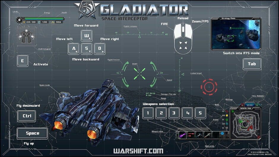 Warshift screenshot 2