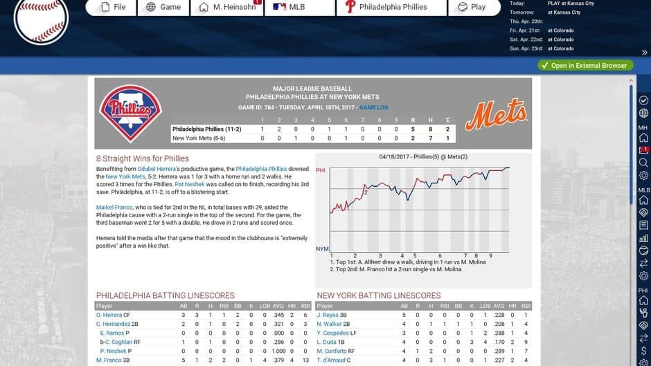 Out of the Park Baseball 18 screenshot 5