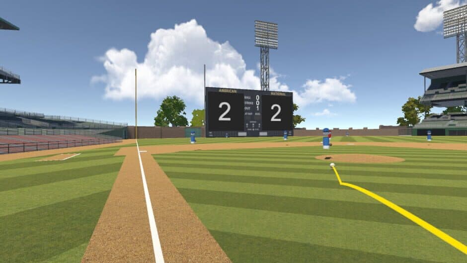 Double Play: 2-Player VR Baseball screenshot 3