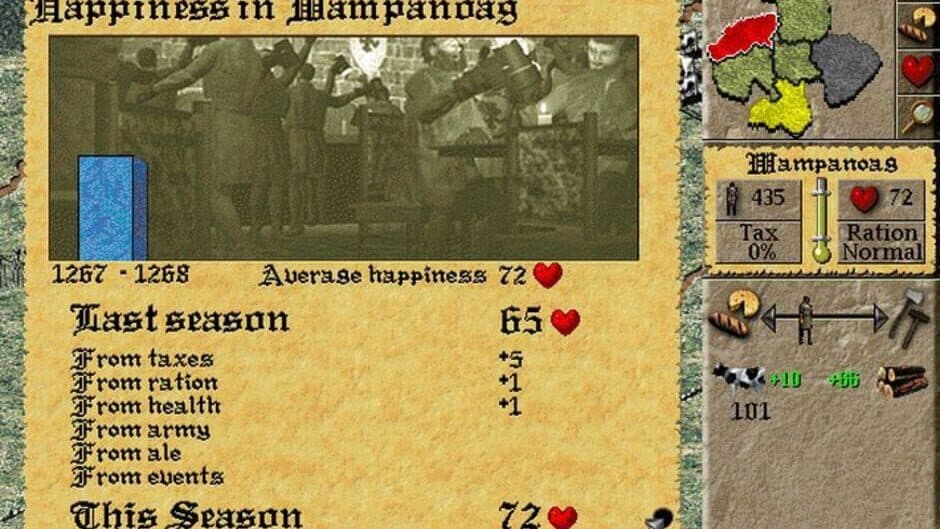 Lords of the Realm II screenshot 1