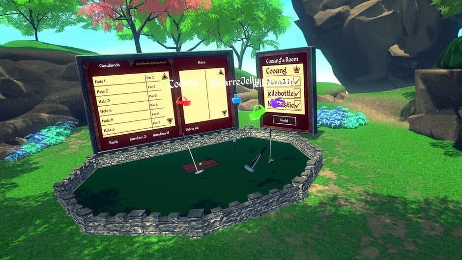 Cloudlands: VR Minigolf screenshot 1
