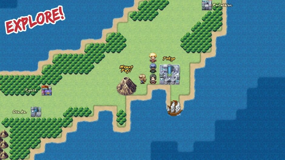 Learn Japanese to Survive! Hiragana Battle screenshot 2