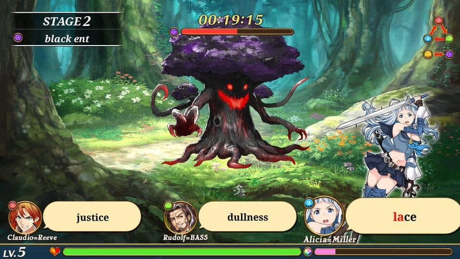 Valiant Knights: Typing Battle screenshot 3