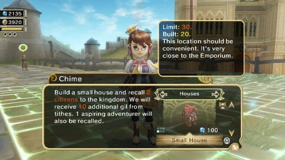 Final Fantasy: Crystal Chronicles - My Life as a King screenshot 2