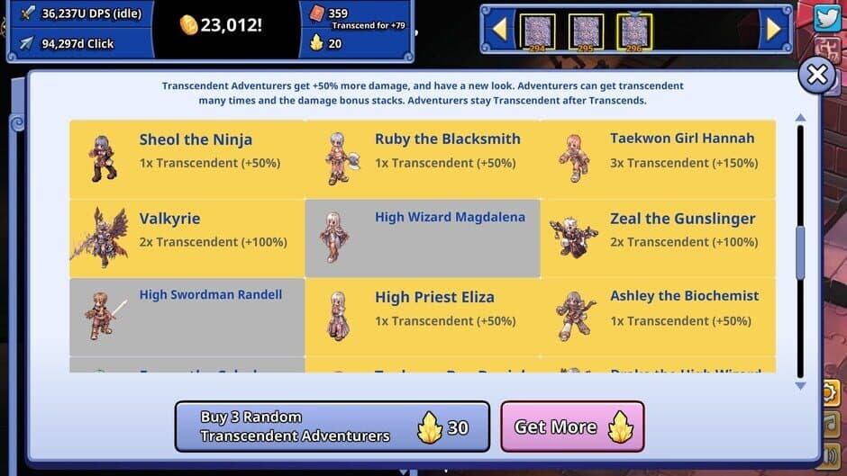 Ragnarok Clicker screenshot 2