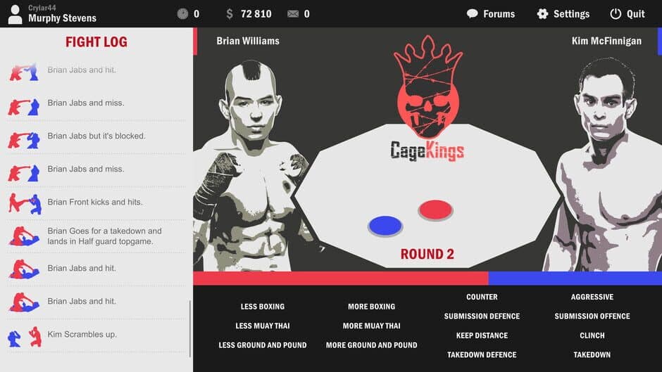Ultimate Fight Manager 2016 screenshot 4