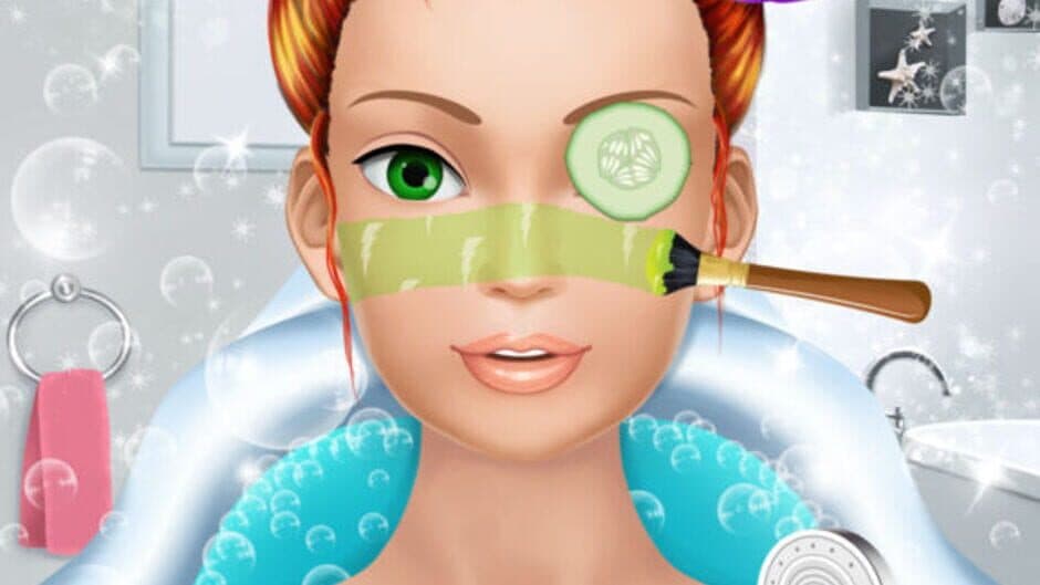 Superhero Girl Salon: Kids Makeup and Dressup Game screenshot 5