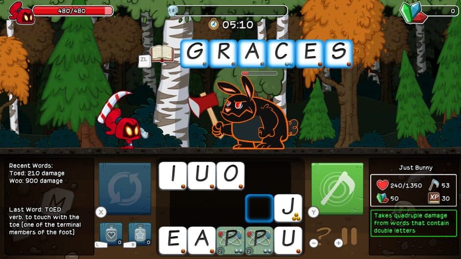 Letter Quest Remastered: Grimm's Journey screenshot 2