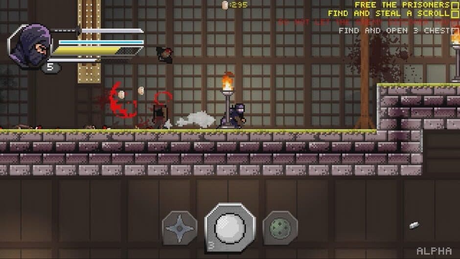 Pixel Shinobi: Nine demons of Mamoru screenshot 3