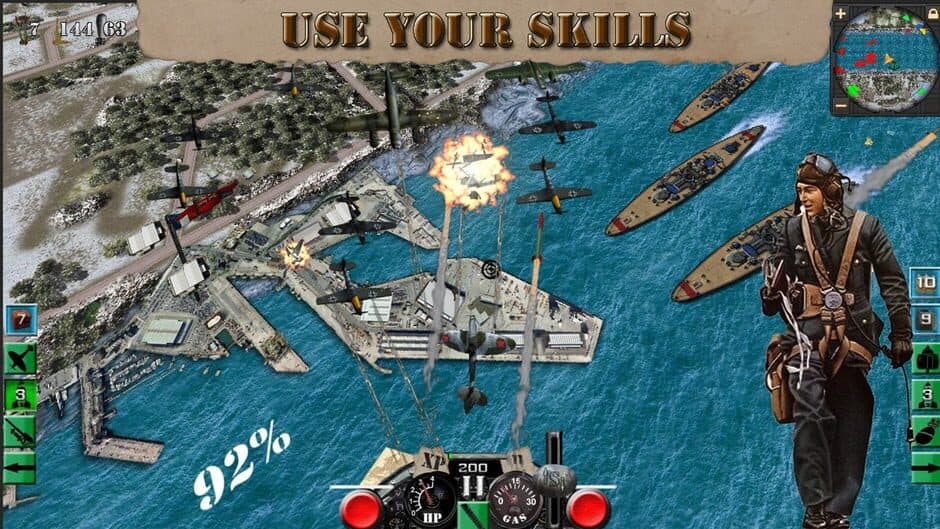 War Birds: WW2 Air strike 1942 screenshot 5
