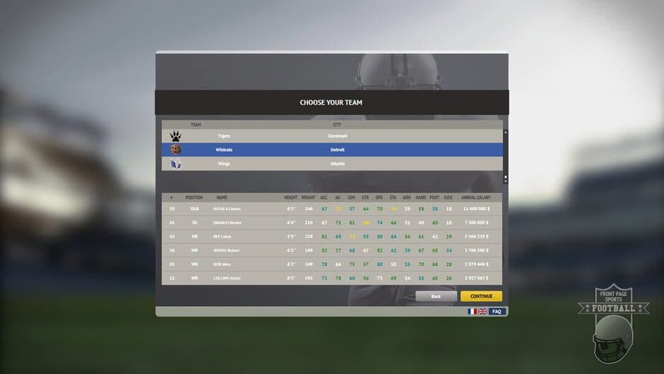 Front Page Sports Football screenshot 3