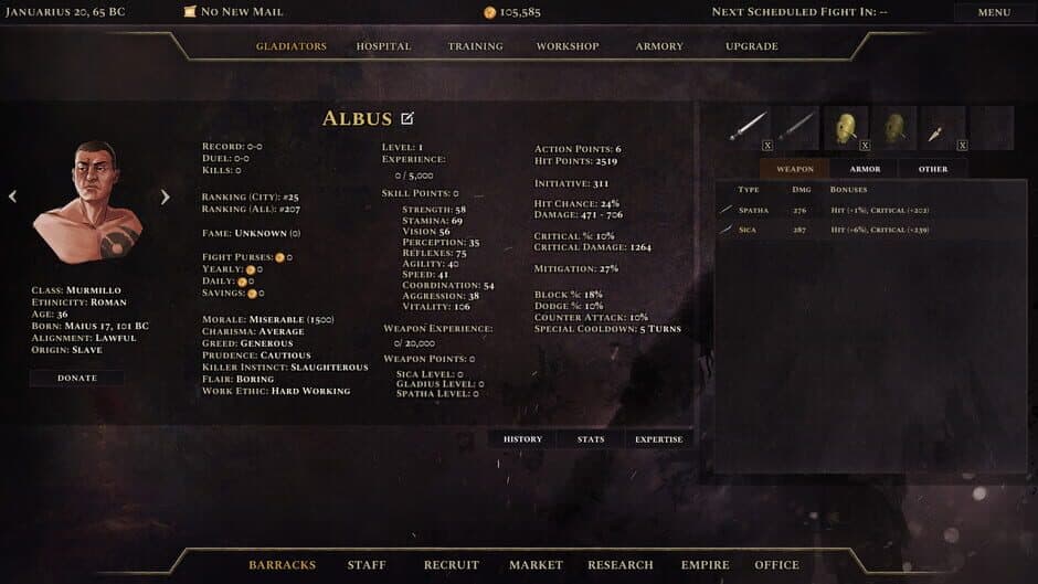 Age of Gladiators II: Rome screenshot 2