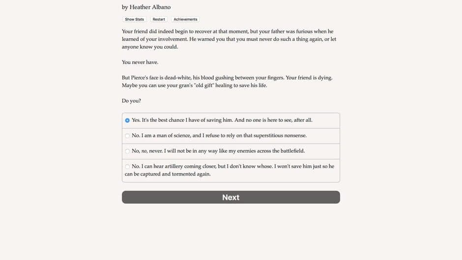 A Study in Steampunk: Choice by Gaslight screenshot 4