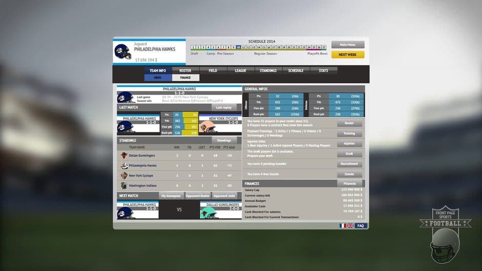 Front Page Sports Football screenshot 4
