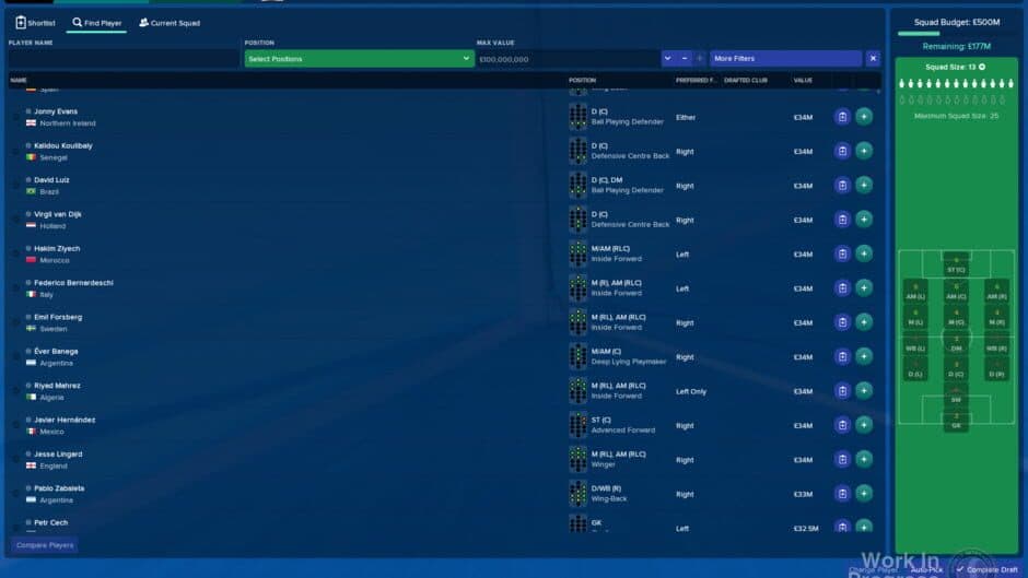 Football Manager 2018: Limited Edition screenshot 1