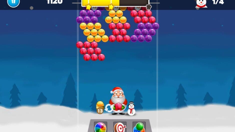 Christmas Bubble Shooter screenshot 2