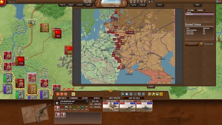 Decisive Campaigns: Barbarossa screenshot 3