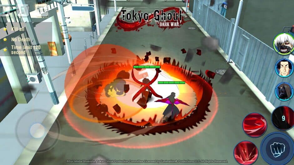 Tokyo Ghoul: Dark War screenshot 2