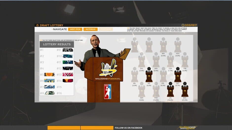 Draft Day Sports: Pro Basketball 2017 screenshot 3