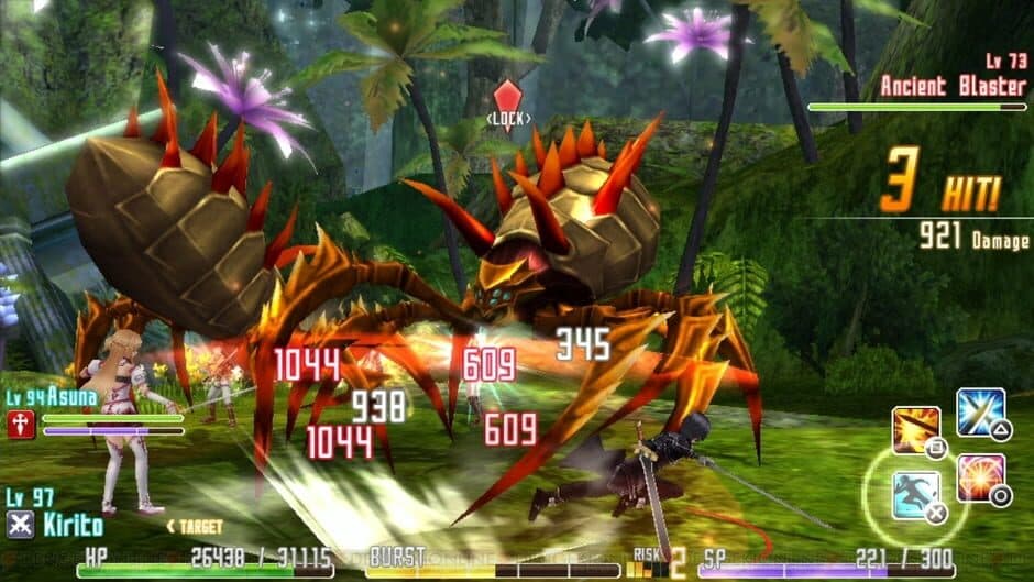 Sword Art Online Re: Hollow Fragment screenshot 4