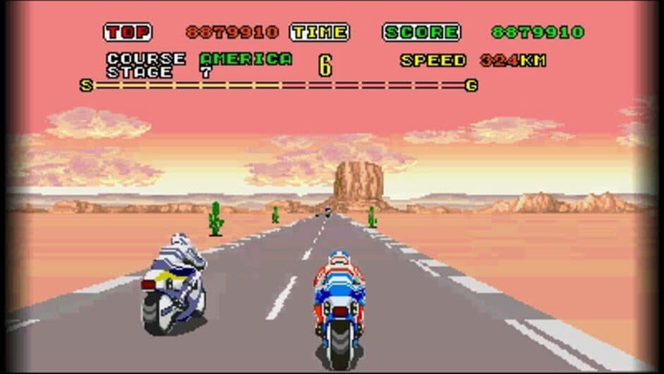 3D Super Hang-On screenshot 4