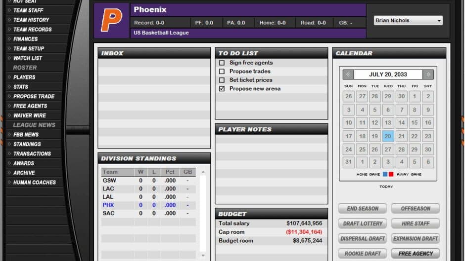 Fast Break Pro Basketball 3 screenshot 1