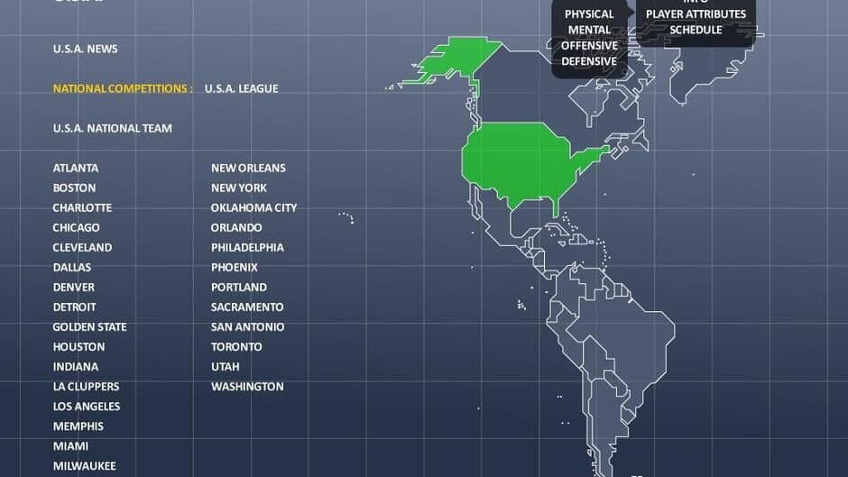 World Basketball Manager 2010 screenshot 3