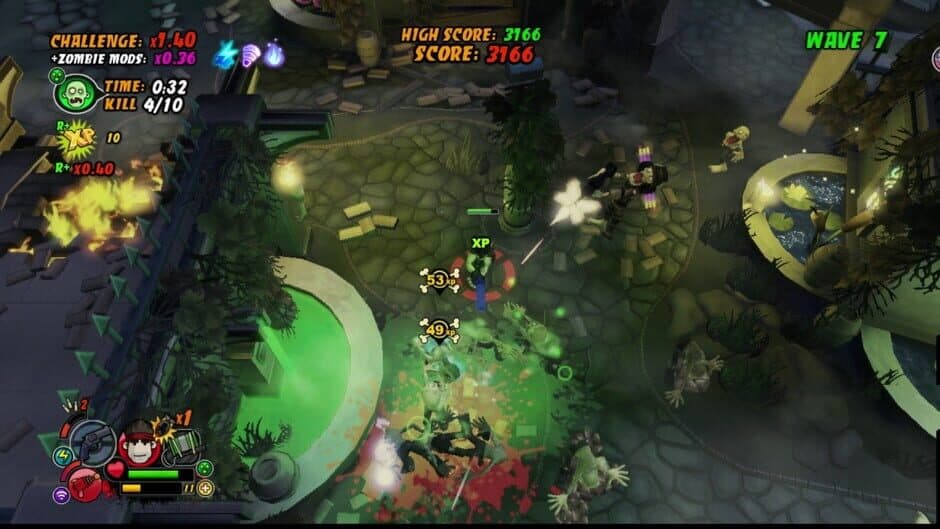 All Zombies Must Die! Scorepocalypse screenshot 1
