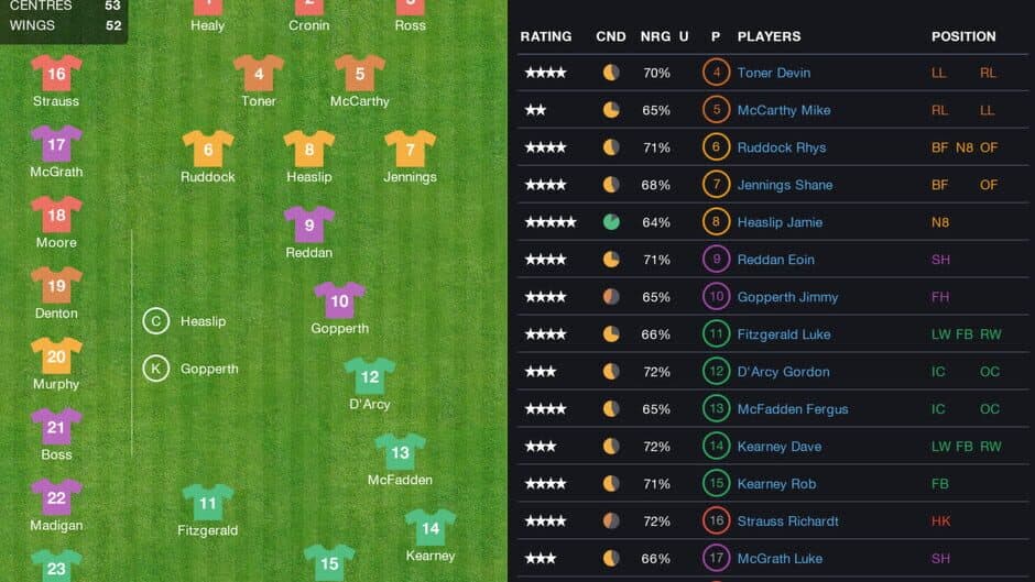 Pro Rugby Manager 2015 screenshot 4