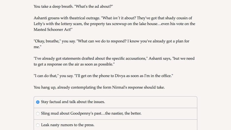 Congresswolf screenshot 2