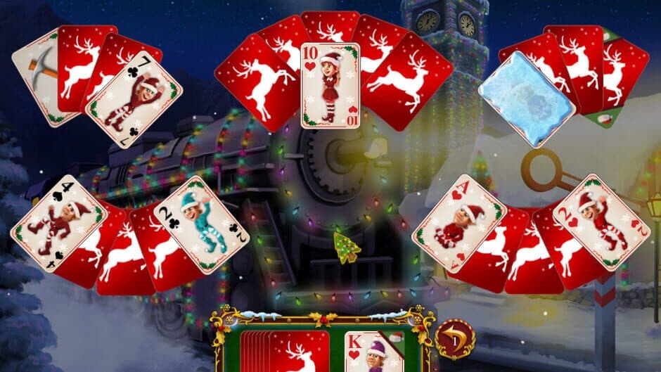 Santa's Christmas Solitaire screenshot 2