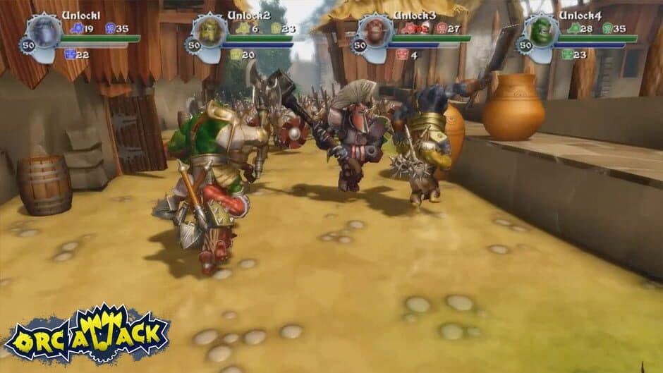 Orc Attack: Flatulent Rebellion screenshot 1