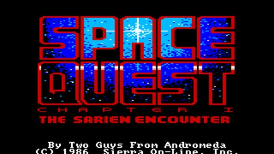 Space Quest: The Sarien Encounter screenshot 1