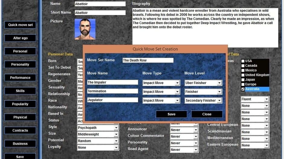 Total Extreme Wrestling 2010 screenshot 1