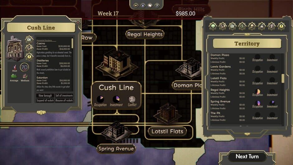 The Commission: Organized Crime Grand Strategy screenshot 5
