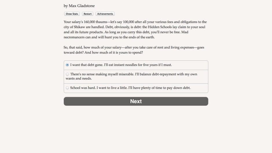 Choice of the Deathless screenshot 3