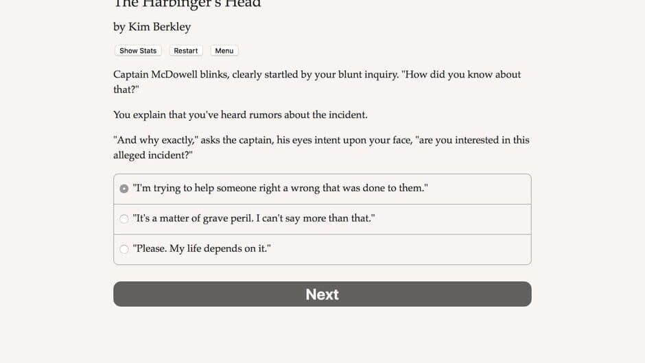 The Harbinger's Head screenshot 4