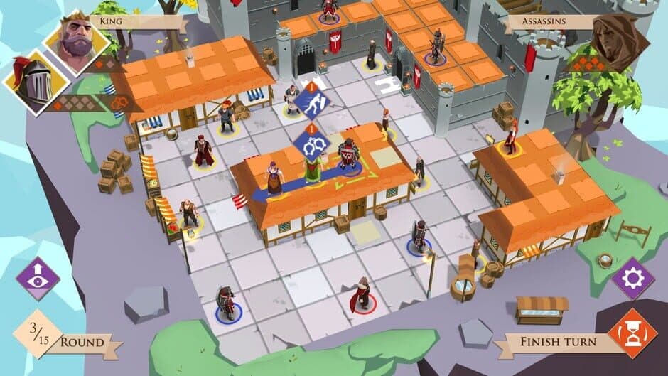 King and Assassins: The Board Game screenshot 2