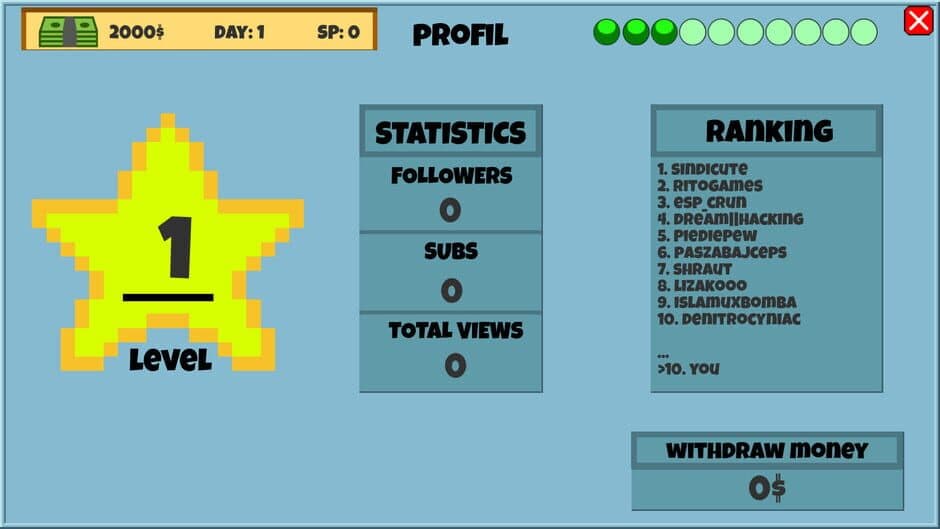 Streamer Simulator screenshot 4