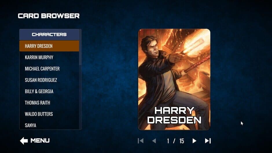 Dresden Files Cooperative Card Game screenshot 4