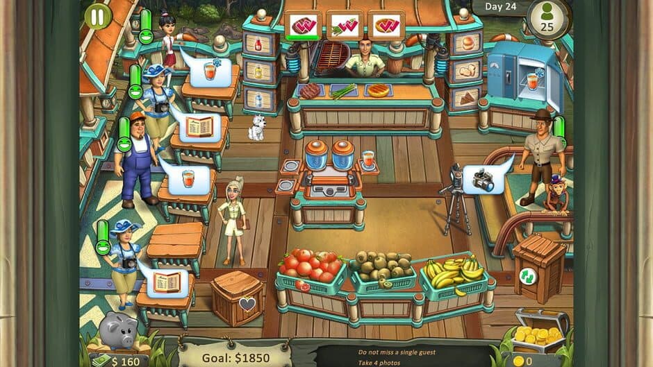 Katy and Bob: Safari Cafe screenshot 6
