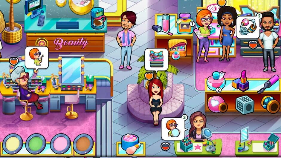Sally's Salon: Kiss & Make-Up screenshot 1