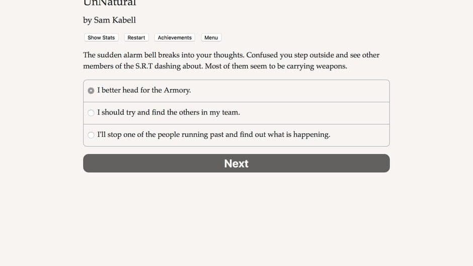 Unnatural screenshot 1